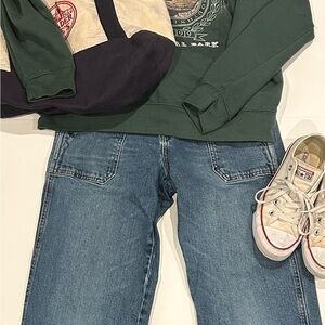 Old Navy blue jeans straight cut